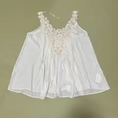 ZARA BASICノースリーブ チュニック ホワイトのサムネイル