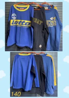 ✨キッズ　140 150✨長袖8着ズボン6着✨lotto kaepa 他