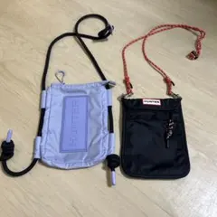 HUNTER サコッシュ ショルダーバッグ 2点セットのサムネイル