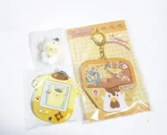 サンリオ　ポムポムプリン　カスタムアクリルチャーム　マスコット　からあげクン
