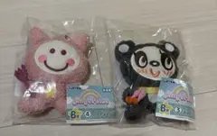 エニマイくじ　エンジェルブルー　B賞　ぬいぐるみチャーム　　2点セット
