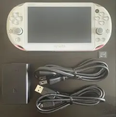 【美品】Vita PCH-2000ZA19 ライトピンク/ホワイト