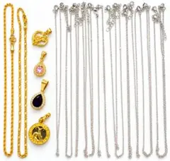 ネックレス ペンダントトップ まとめ売り 大量セット　24kgp RKT