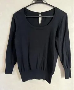 ブラックニット Anatelier