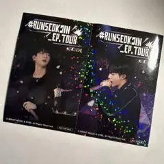 BTS JIN 映画 RUNSEOKJIN 入場特典 第4弾 ステッカー