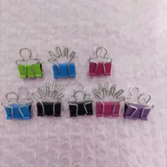 ダブルクリップ8個セット