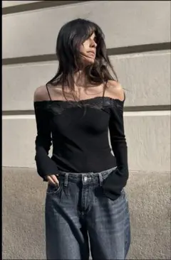 2026年最新】ZARA オフショルダーTシャツの人気アイテム - メルカリ