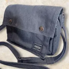 PORTER ポーター スモーキー ミニショルダーバッグ グレー 吉田カバン