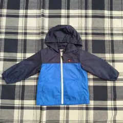 ミキハウス　フード付きジャンバー 90　ダブルビー　ウィンドブレーカー