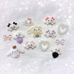 51 シナモン ネイルパーツ シナモロール ゆめかわ デコパーツ