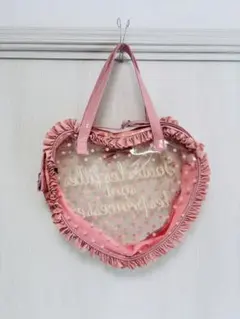 SWIMMER ハート ビニールバッグ フリル シャーリリー メゾピアノ 