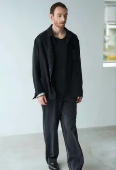 maatee&sons ドゥルン CHINO TROUSER 26ss ブラック - メルカリ