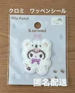 クロミ　パイル　ワッペン　シール　着ぐるみ　サンリオ
