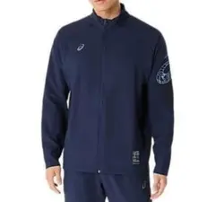 XL アシックス トレーニングウェア ドライアクティモーションクロスジャケット