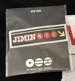 ✴︎ニューヨーク限定品✴︎BTS アリラン　ワッペン　ピンバッジ　Jimin JIMIN>ニューヨーク限定品✴︎BTS アリラン 刺繍ピンバッジワッペン