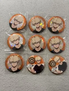 ヒロアカ 爆豪勝己 タワレコカフェ 2023 缶バッジ セット