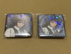 鬼滅の刃 モクテルバー 缶バッジ 水柱 冨岡義勇2種セット①