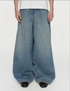 NFAI 24SS "Edageford" Wide Leg Jeans