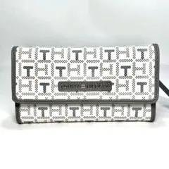 ☆新品タグ付き☆TOMMY HILFIGER ロゴパターン 長財布