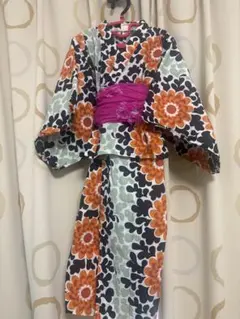 浴衣　120 女の子　キッズ　セパレート