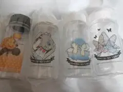 一番くじ　鬼滅の刃～黎明に刃を持て～　E賞クリアボトル　4点セット