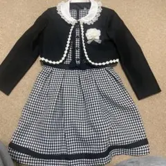 入学式　フォーマルドレスとジャケットセット　120