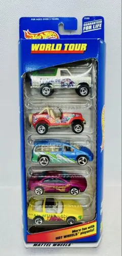 Hot Wheels WORLD TOUR 5台セット