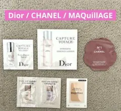 【新品】ディオール シャネル マキアージュ デパコス サンプル 6点豪華セット