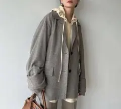 WIDE ROLL UP SLEEVE JACKETのサムネイル