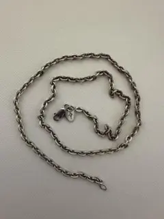 ALZUNI ロールカット　アズキチェーンネックレス　シルバー925 ALZUNI ロールカット アズキチェーンネックレス シルバー925 - メルカリ
