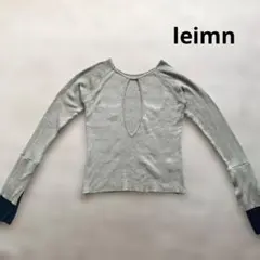 leimn ディープVネックトップス