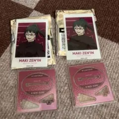 呪術廻戦　GiGO 特典　アクリルカードスタンド 禪院真希　2点セット