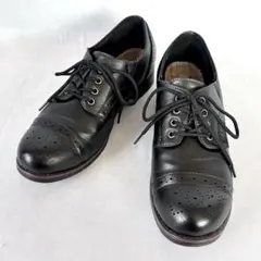 PENELOPE マニッシュ レースアップシューズ ブラック 黒 23cm
