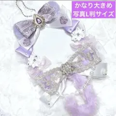No.73 ♡かなり大きめ 写真サイズL判 デコ写真入れ♡