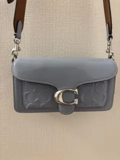 coach タビー ショルダー/ハンドバッグ2way 水色