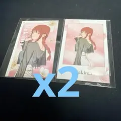 チェンソーマン レゼ篇 プリンスホテル マキマ トレーディングカード 2セット