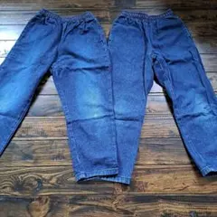 双子GUシェフパンツ２枚セット130