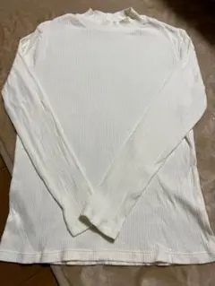 ユニクロ　リブハイネックT XL