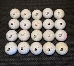ブリヂストンtour B Ｘ系混合ロストボール20球476。