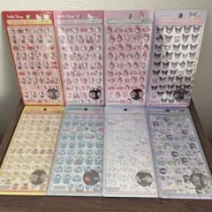 ボンボンドロップシール ミニ サンリオ 8種セット