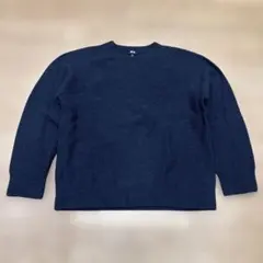 ユニクロ　セーター　メンズ　紺 XL