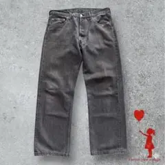 USA製 90s リーバイス 501 先染めブラック W34#691