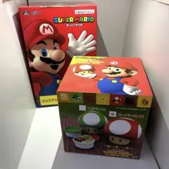 スーパーマリオ ビッグアクションフィギュア ＆ スーパーキノコランチボックスのサムネイル
