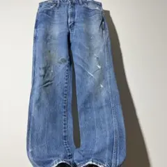 は*か様 Wrangler デニム W34 メキシコ製 ヒゲ クラッシュ Y2Kのサムネイル