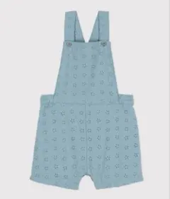 プチバトー　水色 サロペット ベビー服