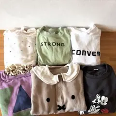 キッズトレーナー130 6点まとめ売り マーキーズ　ユニクロなど