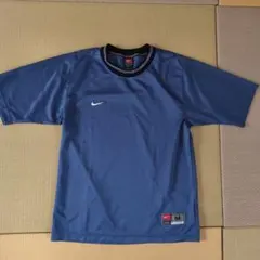 NIKE TEAM Tシャツ ブルー Mサイズ NIKEヴィンテージ