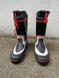 新品 スパイクブーツ◇M（25～25.5㎝）長靴☆ピン付◇ スパイク底 