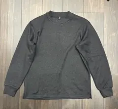 美品 UNIQLO ソフトニットフリースクルーネックT Sサイズ メンズ