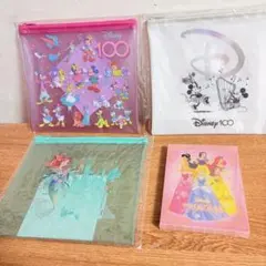 フラットポーチ３枚　プリンセスの写真ファイル　プリンセスアリエル